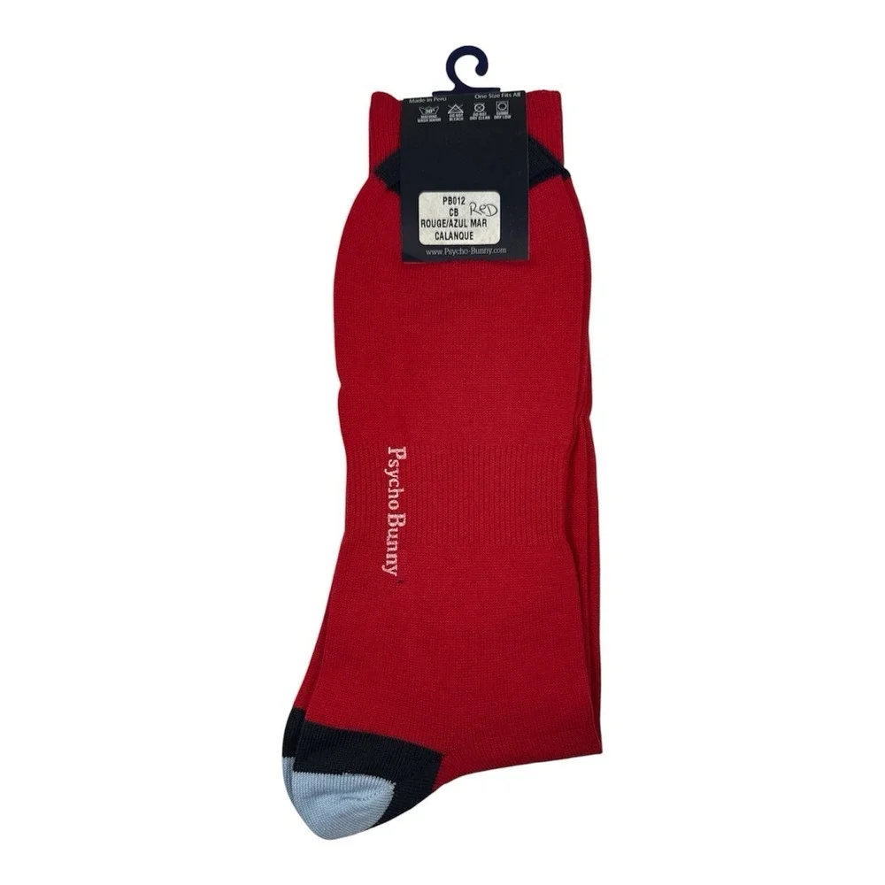 Psycho Bunny By Robert Godley Socks ONE SIZE